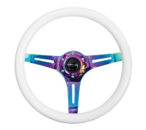 Träratt 350mm 3-ekrad Neo-Chrome Centrum Glow in The Dark Ratt NRG
